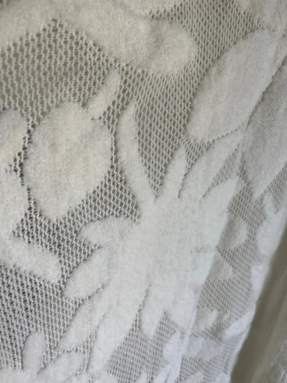 Anthropologie Akemi + Kin Women's Open Front Knit Poncho Shrug Cream One Size - Picture 8 of 8